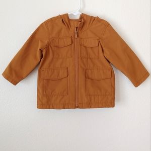 Old Navy Hooded Utility Jacket. Unisex. 18-24 months. Like New.